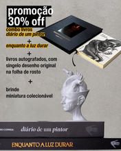 Promoção — 2 Livros Autografados Com Desenho Original + Brinde Miniatura Colecionável