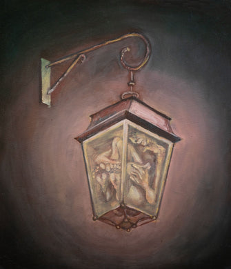 homem preso numa certa ideia de si, errada — Pintura original