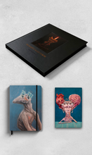Combo Livro Enquanto a luz durar + Handbook homem sufocado com sua própria delicadeza + Journal tocando com o coração