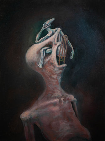 sossegado desesperado — Pintura original