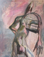 coração embruxado — Pintura original