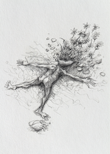 tinha um coração de pedra no meio do caminho, no meio do caminho tinha um coração de pedra&nbsp; — Desenho Original